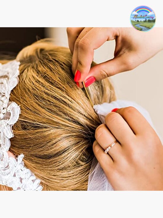 36 Metal U Shaped Hair Pins for Buns Updos Bobby Pins for Women Styling main image 4